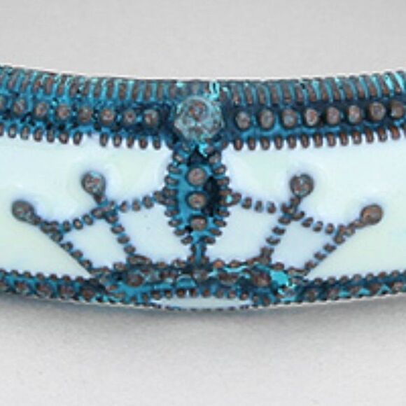 Patina Crown Stretch Bracelet  - Picture 2 of 5